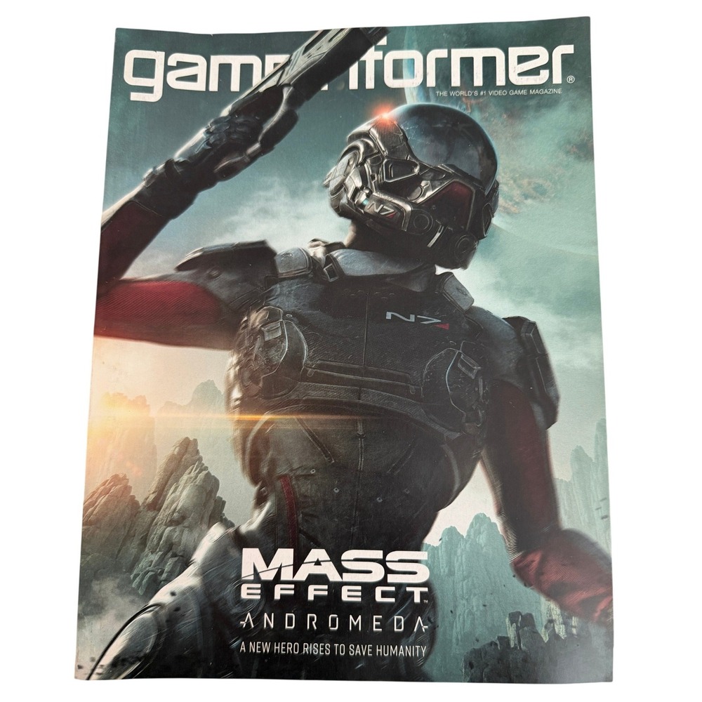 Game Informer Magazine Issue 284 December 2016 Mass Effect Andromeda Cover